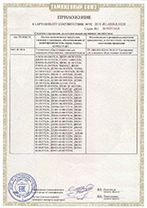Сертификат таможенного союза на продукцию GALAD
