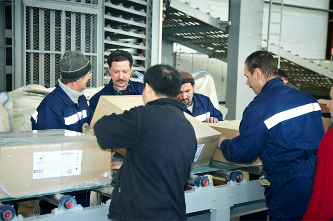 На старте завод Пересвет начал выпуск первой серии потолочных плит